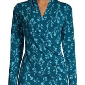 Lands End Womans Blouse Long Sleeve